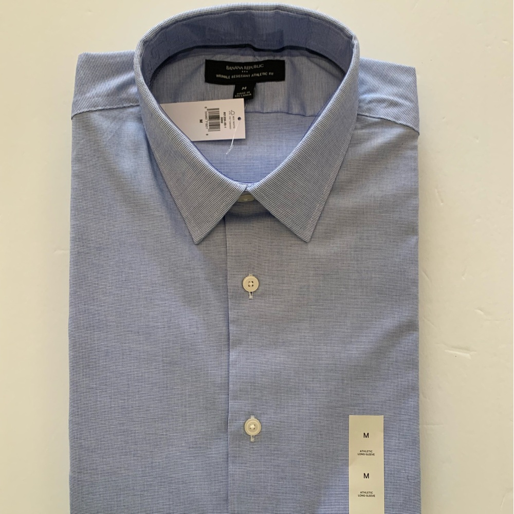 Banana Republic Light Blue Dress Shirt